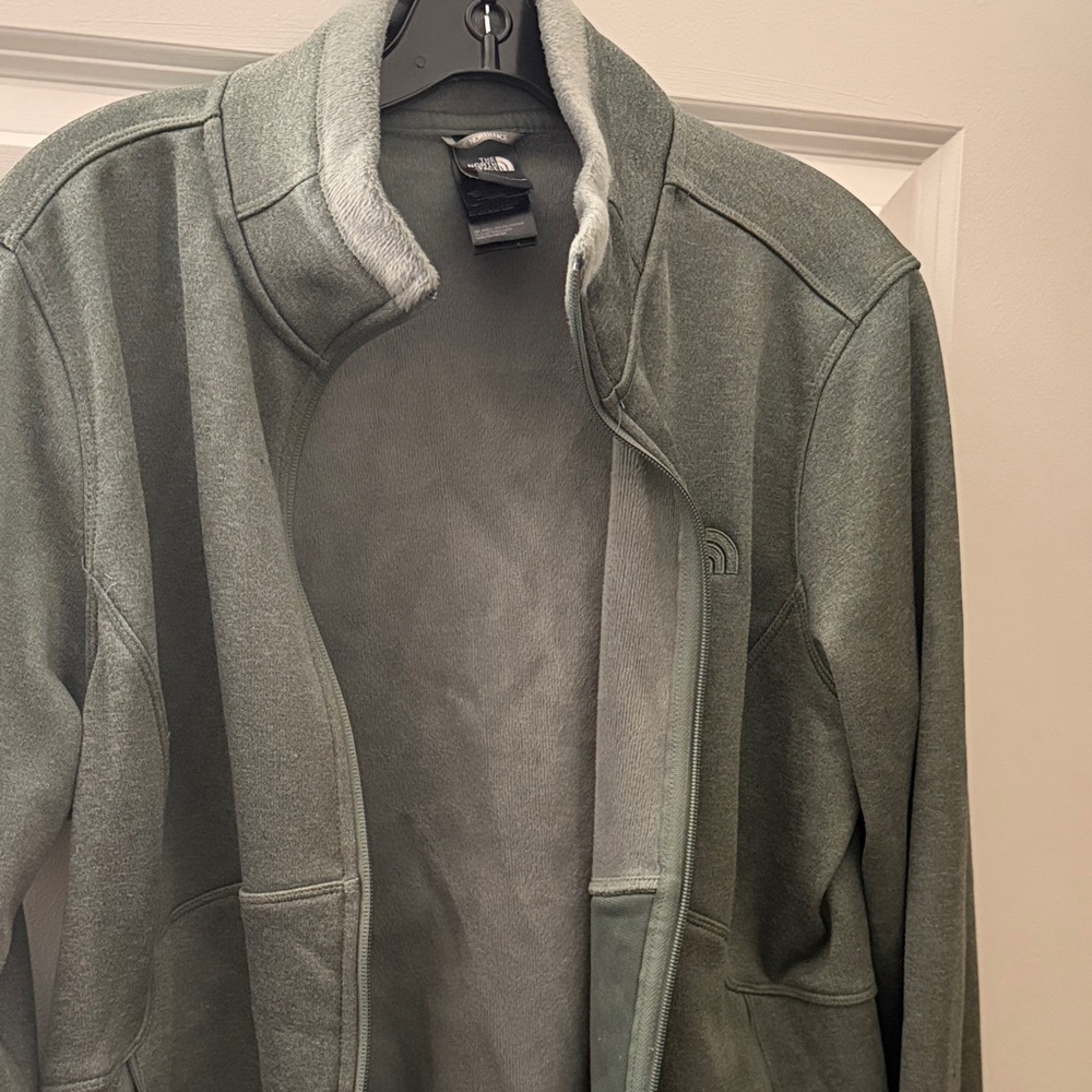 Green North Face Jacket